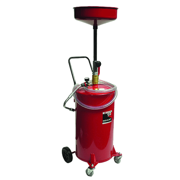 American Forge & Foundry Waste Oil Drain - Pressurized Evacuator - 18 Gallon Capacity
