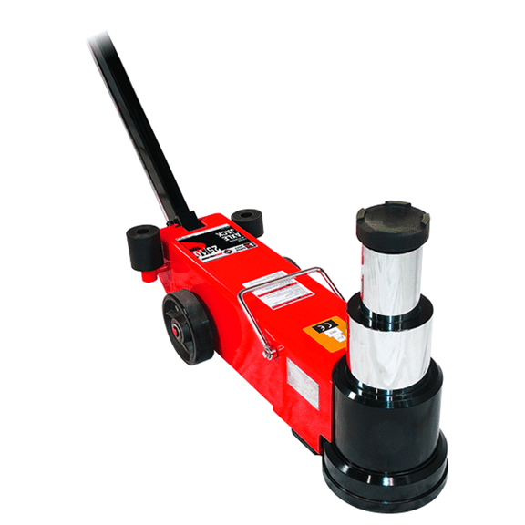 American Forge & Foundry Axle Jack - 2 Stage - 25/10 Ton Capacity - Air/Hydraulic - SUPER DUTY