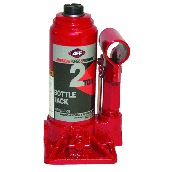 American Forge & Foundry AFF - Bottle Jack - 2 Ton Capacity - Manual - Heavy Duty