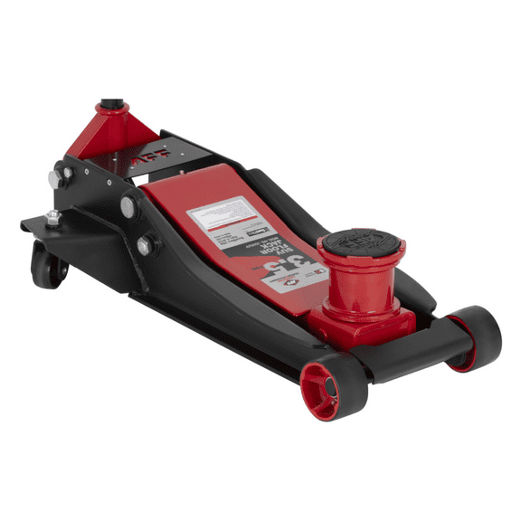 American Forge & Foundry Service Jack - SUV - 3.5 Ton Capacity - Lightning Lift - Short Chassis - 2 pc Handle - 7.125" Min H to 23.5" Max H - Heavy Duty