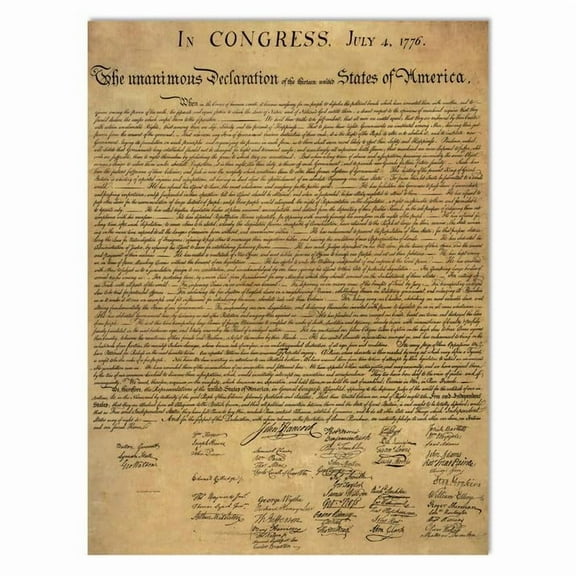 American Founding documents Laminated 3 pack EXTRA LARGE: US Constitution, Declaration of Independence and Bill of Rights reproduction NOW with BIGGER clearer Letters Young N Refin