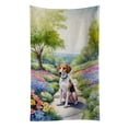 thumbnail image 1 of American Foxhound Spring Garden Kitchen Towel, 1 of 5