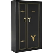 American Furniture Classics 16 Long Gun Metal Cabinet with Key Lock