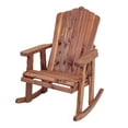 thumbnail image 1 of American Furniture Classics Model MM103 23" CEDAR ADIRONDACK Rocking Chair, 1 of 5