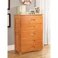 thumbnail image 1 of American Furniture Classics 5-Drawer Chest, Honey Finish, 1 of 5
