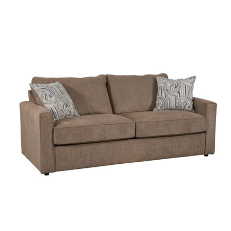 American Furniture Classics Delilah Model 8-010-A441V2 Sofa with 2 Throw Pillows