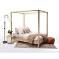 thumbnail image 1 of American Furniture Classics Full Size Canopy Bed with Raised Platform, 1 of 10