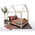 thumbnail image 1 of American Furniture Classics Full Size House Bed with Raised Base, 1 of 9