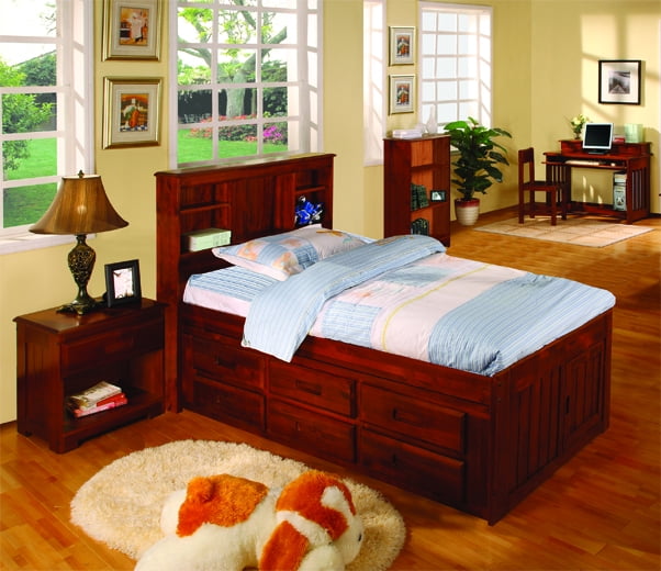 American Furniture Classics Model 282012BCM, Solid Pine Bookcase