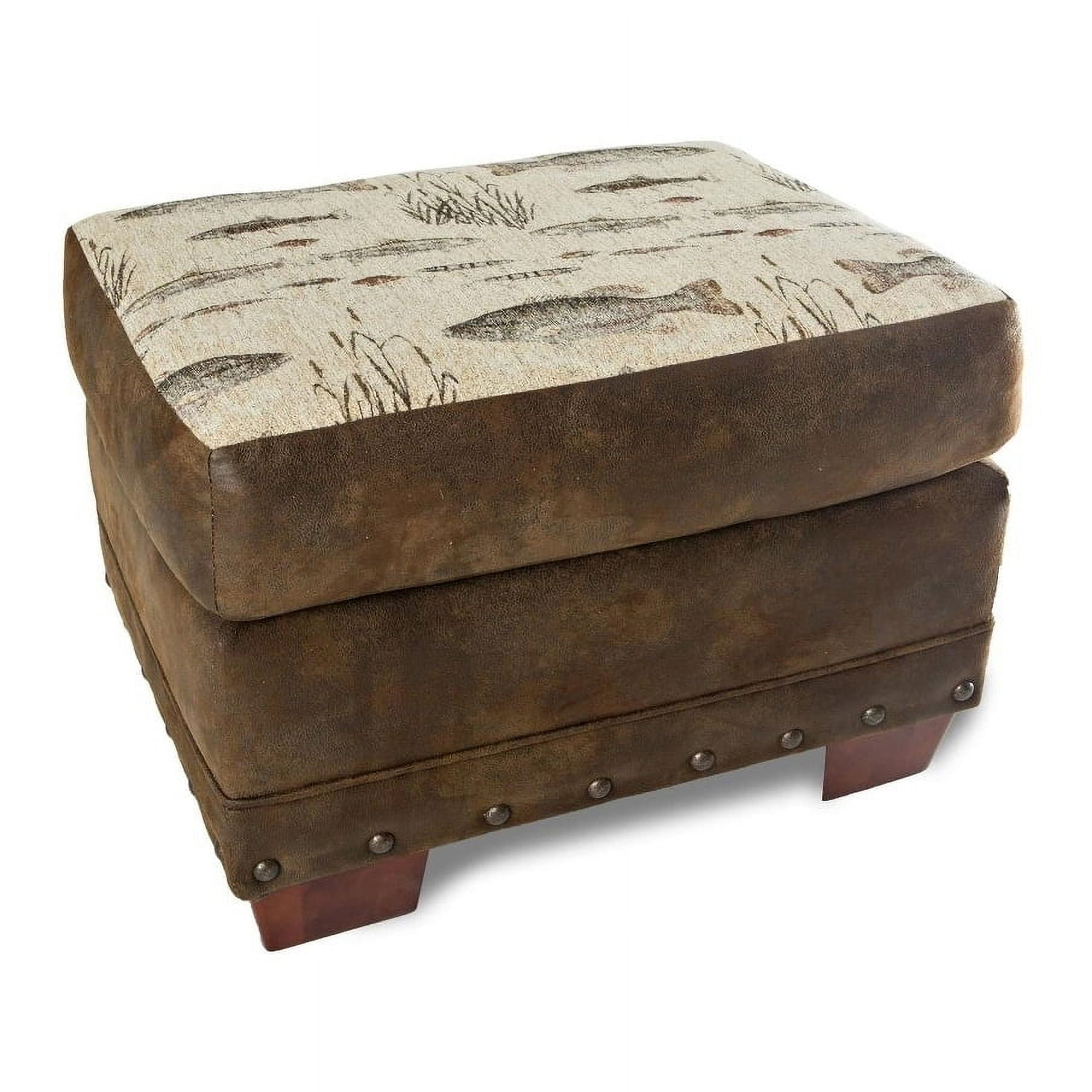 American Furniture Classics Model Angler's Cove Ottoman