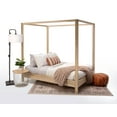 thumbnail image 1 of American Furniture Classics Model FULL CANOPY Full Size Canopy Bed with Raised Platform, 1 of 2