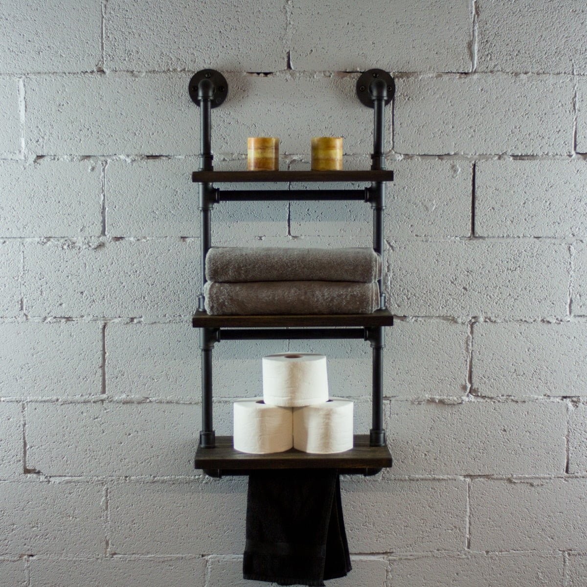 American Furniture Classics OS Home and Office Model P3T-BS 3-Tiered ...
