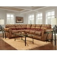 thumbnail image 1 of American Furniture Classics Model B1650K Sierra Lodge Two Piece Sectional Sofa, 1 of 8