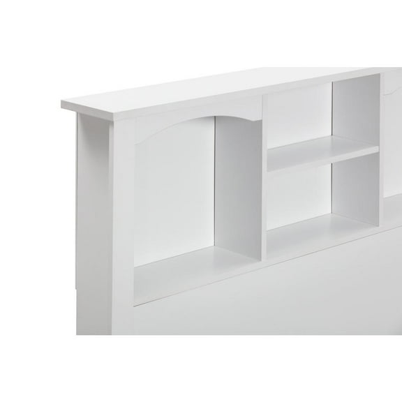 American Furniture Classics Twin Sized White Bookcase Headboard