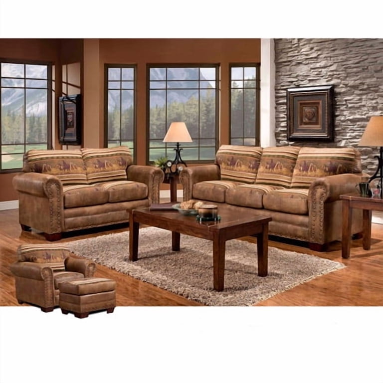 American Furniture Classics Wild Horses 4-Piece Set - Walmart.com