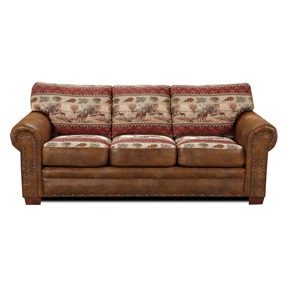 American Furniure Classics Deer Valley Sofa Bed, Brown