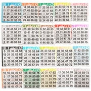 American Games Bingo Paper Game Cards Bingo Set, 20 sheets, 50 books per pack