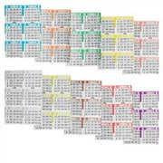 American Games Bingo Paper Game Cards, Multicolor, 6 Packs