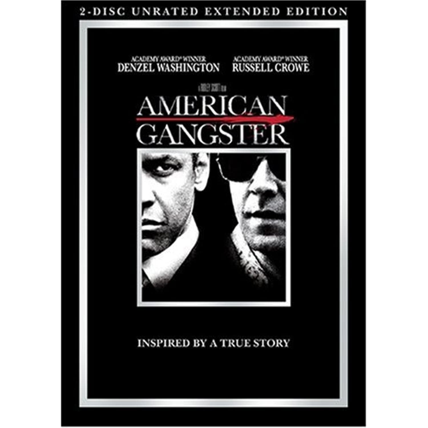 American Gangster (2-Disc Unrated Extended Edition) [DVD] - Walmart.com, image size:1500x1500