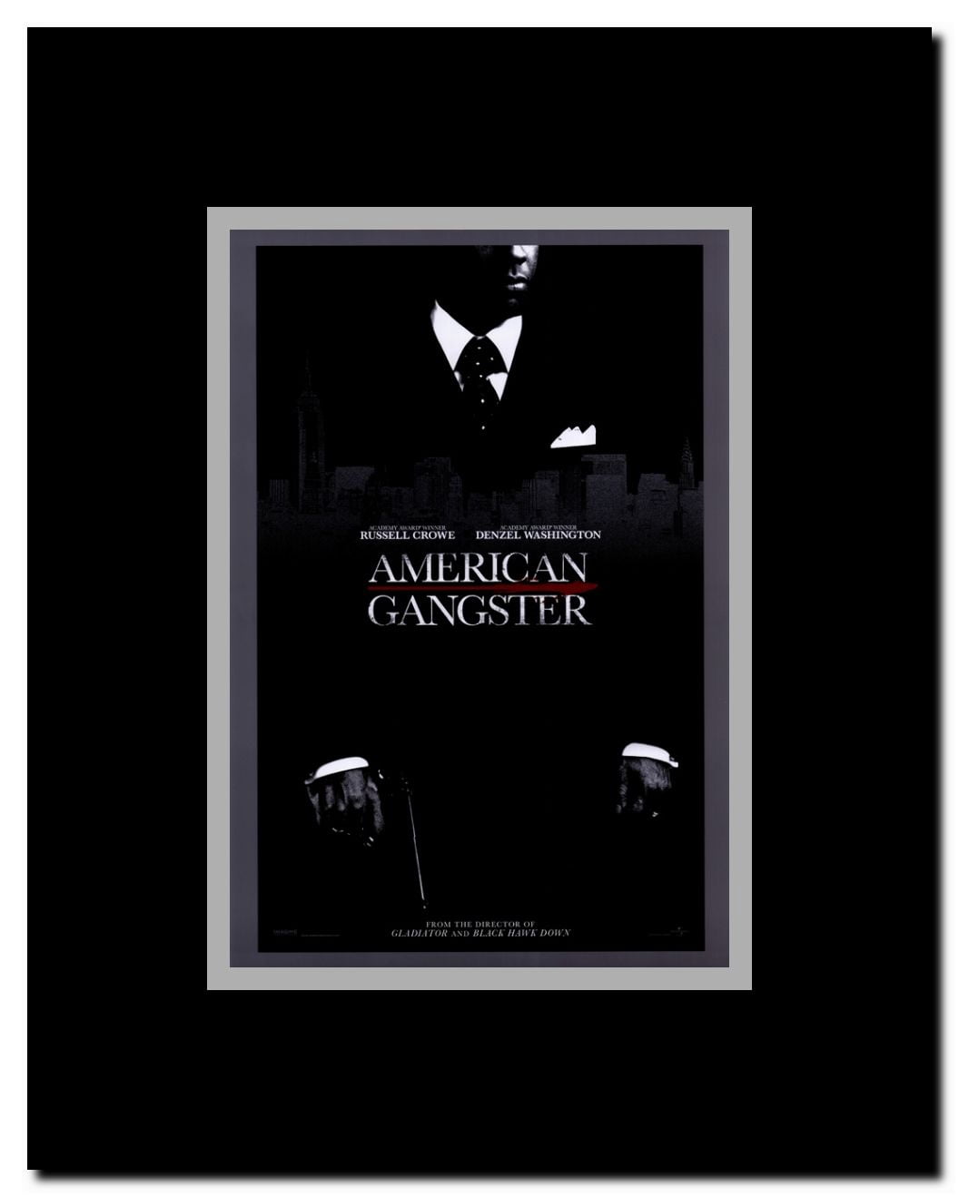 American Gangster Framed Movie Poster