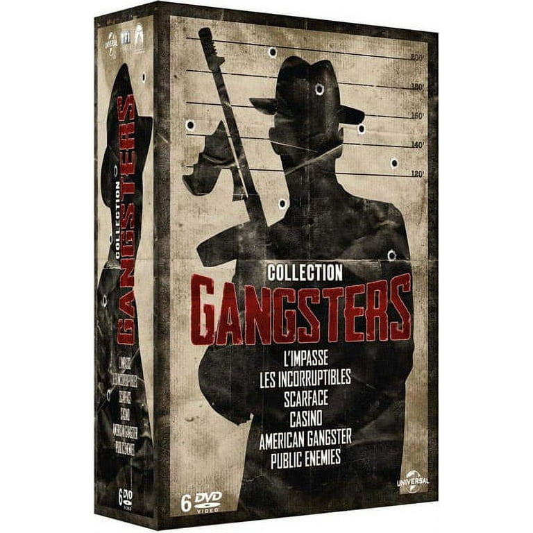 American Gangsters Collection - 6-DVD Boxset ( Carlito's Way / The  Untouchables / Scarface / Casino / American Gangster / Public Enemies ) [  NON-USA