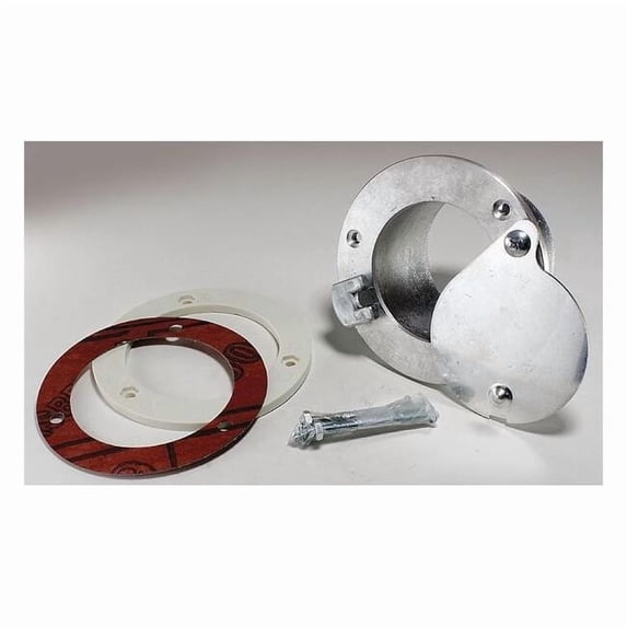 American Garage Door Supply Exhaust Port, For 2 in Door, Aluminum EL32