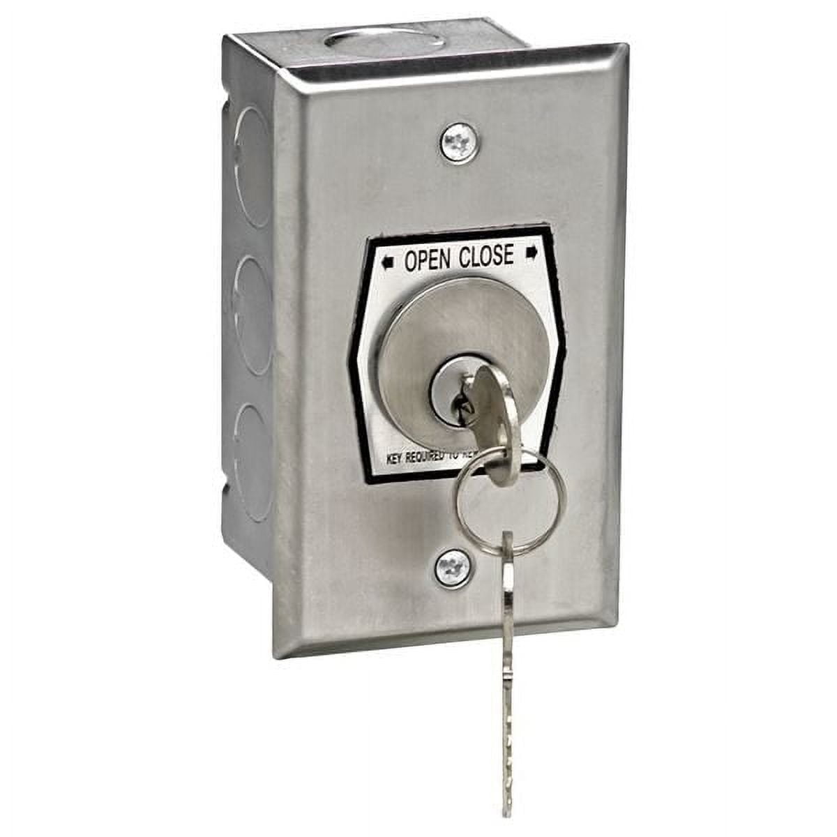 ☆American Garage American Garage Door Supply Keyswitch, Indoor, Flush Mount