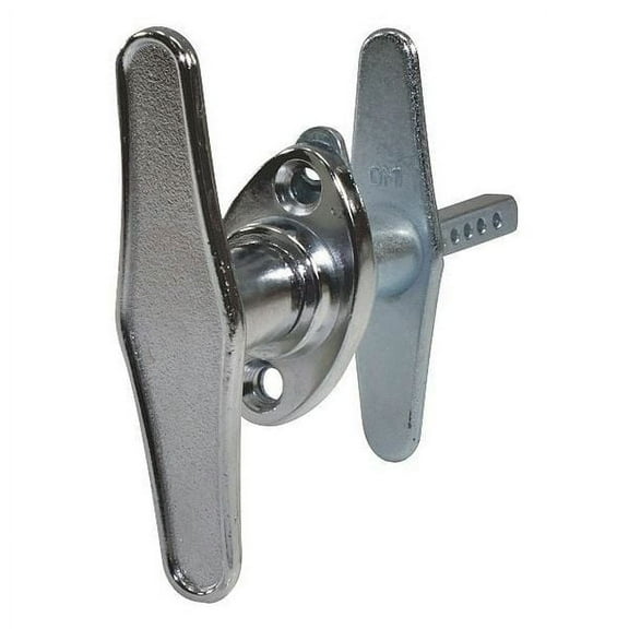 American Garage Door Supply T-Handle, Zinc Plated, 4 1/2 in Shaft LDTH516