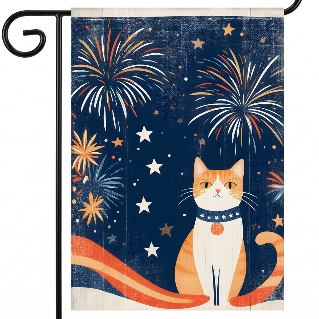 American Garden Flag 250 Years the 4th of July Large 28x40" Home Flag Outdoor American Flag Decor