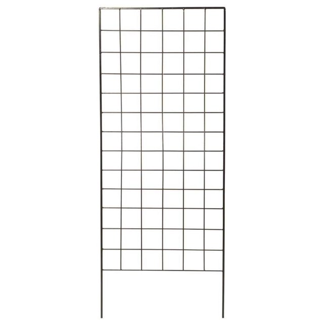 HONGDINGF American Garden Works Narrow Screen Trellis, Black 64.25"H