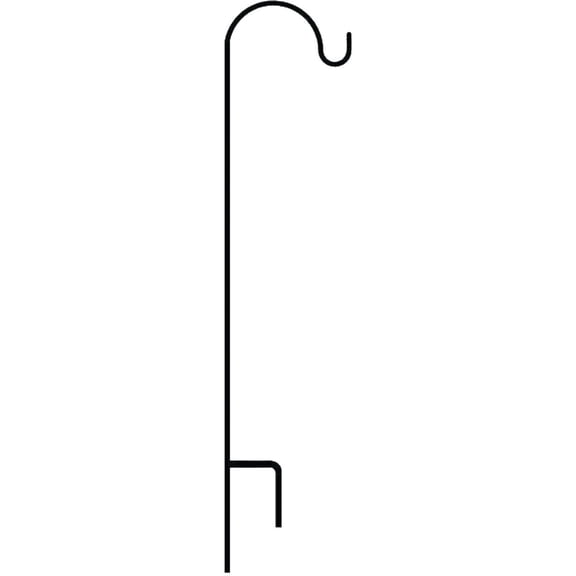 American GardenWorks Single Hanger Shepherd Hook - Single Pack