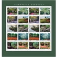 thumbnail image 1 of American Gardens Sheet of 20 USPS First Class Forever Postage Stamps Patriotic Flag Wedding Celebration, 1 of 1
