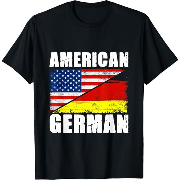 American German Us Germany Usa America German American T-Shirt100% cotton