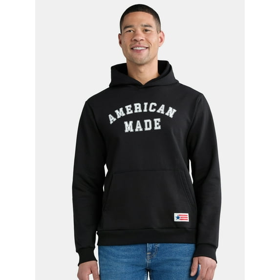American Giant All Gender Pullover Hooded Sweatshirt, Made in USA, Men’s Sizes XS-3XL