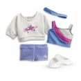 thumbnail image 1 of American Girl 2 in 1 Gymnastics Practice Outfit for 18" Dolls, Pink/Blue/Silver, Doll Clothing, 1 of 6