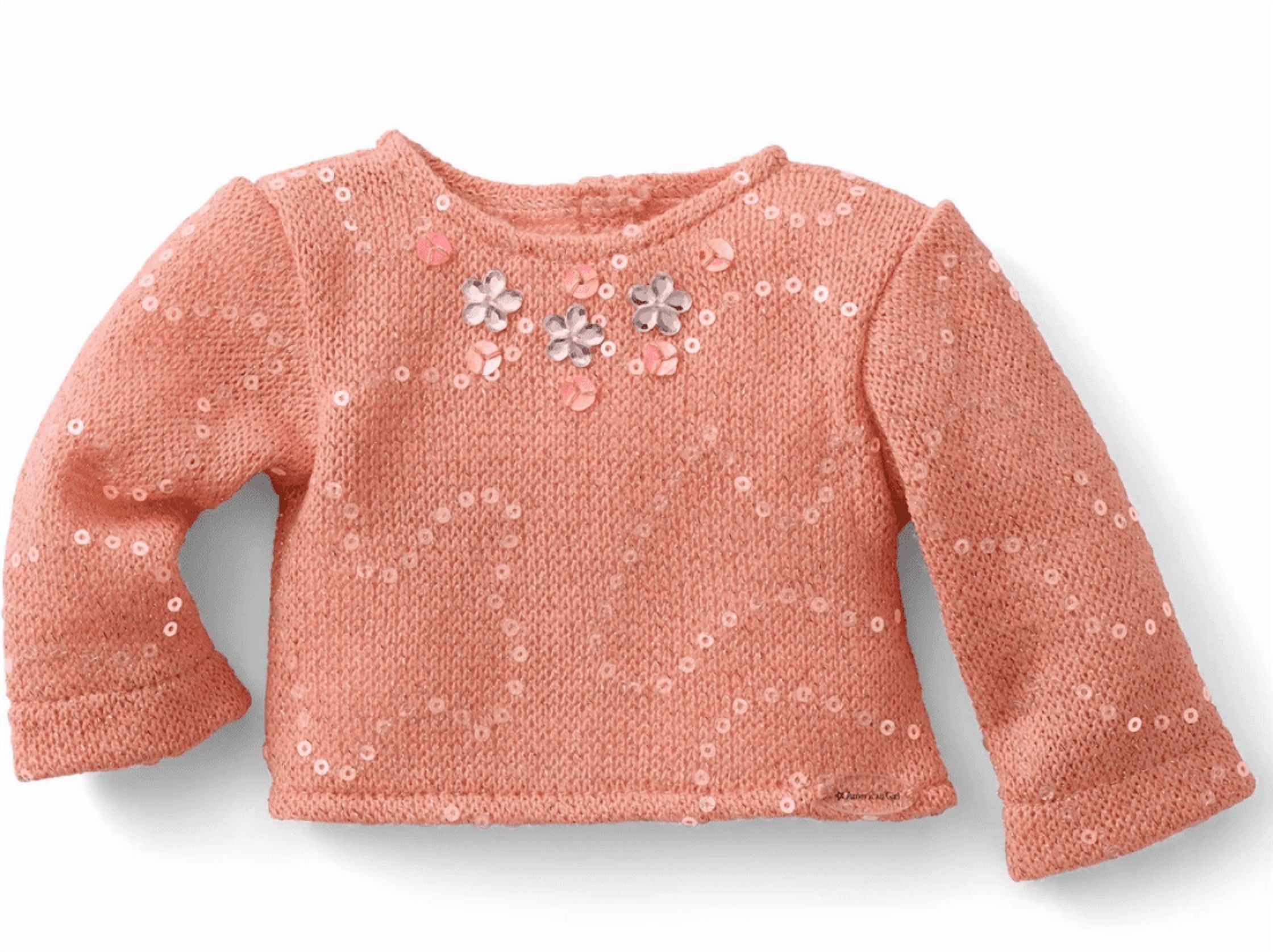 American Girl AG Fashion Show Frosty Frills Sweater for 18 inch Dolls