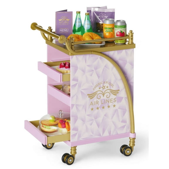 American Girl Air Lines Cart for 18 inch Dolls