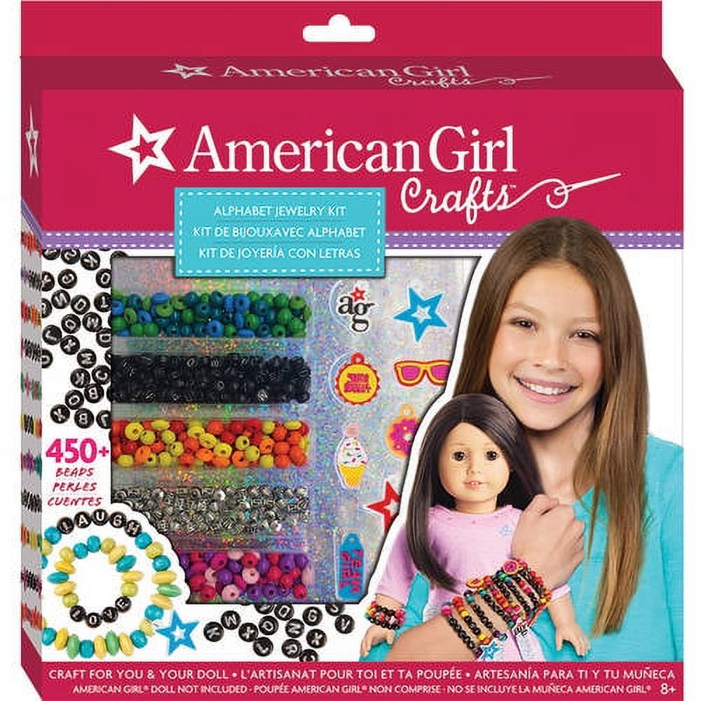 American Girl Alphabet Jewelry Kit Walmart