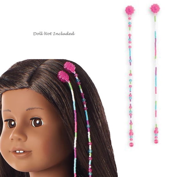 American Girl Beachy Hair Beads For 18" Dolls (Doll Not Included)