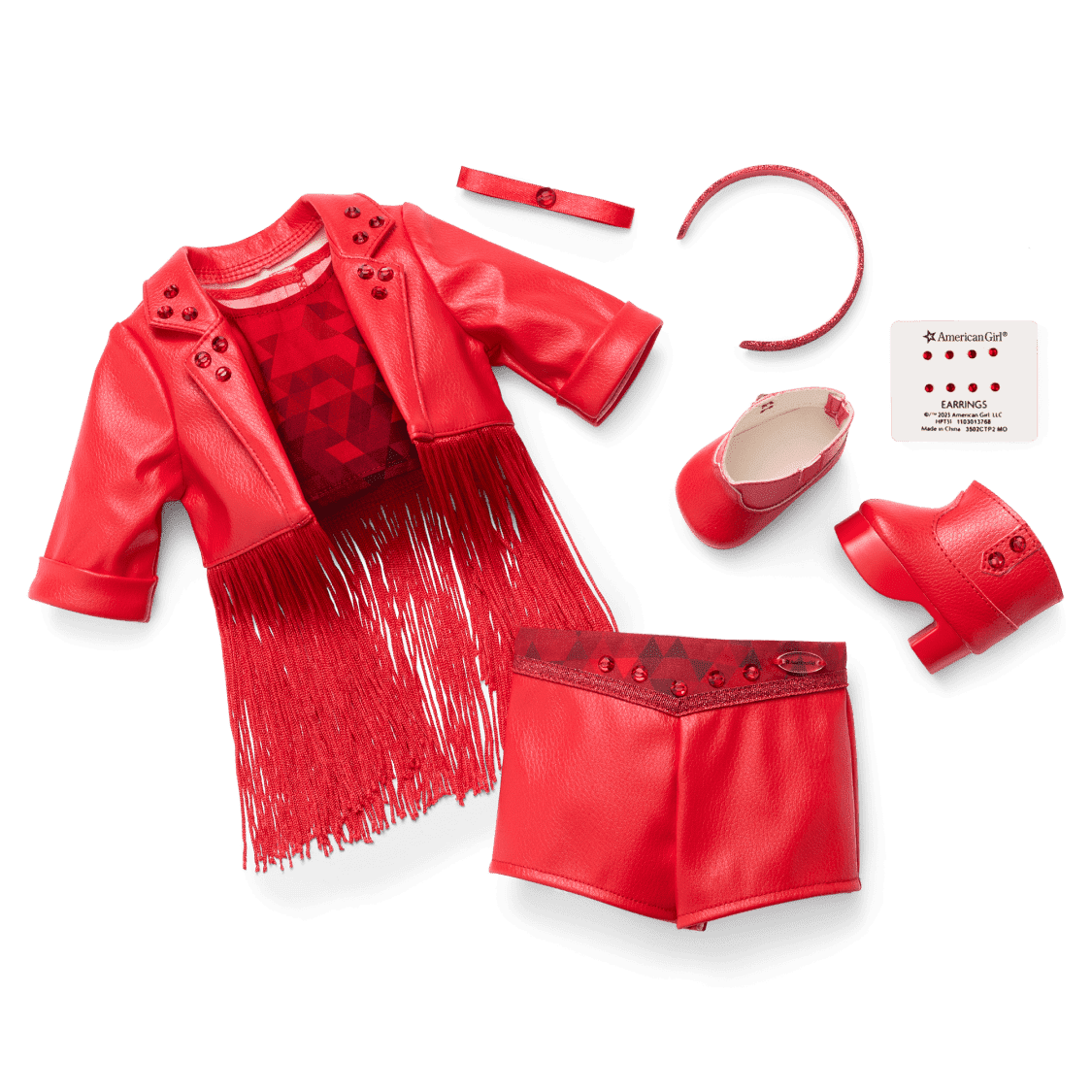 Remarkable Ruby American Girl Birthstone Collection July Remarkable Ruby Outfit for 18 ...