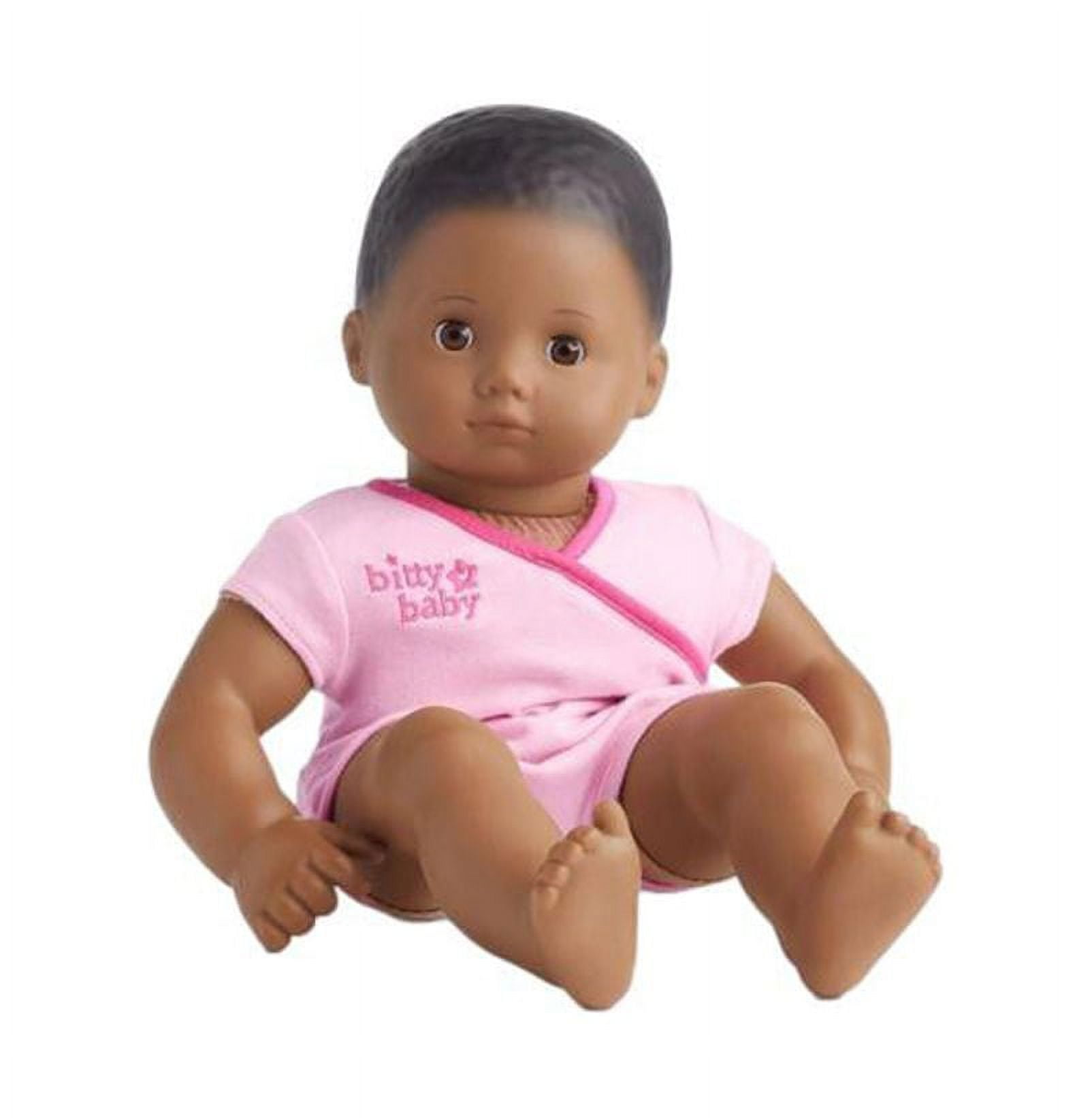 American Girl Bitty Baby 15 Inch Doll Dark Skin, Textured Black Hair