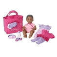 thumbnail image 1 of American Girl Bitty Baby BB1 15 inch Doll Gift Set Dark Skin Black Hair Brown Eyes, 1 of 3