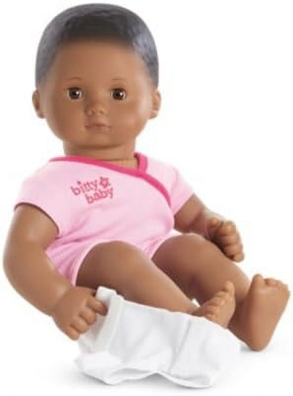 American Girl Bitty Baby BB1 15 inch Doll with Dark Skin Brown Eyes