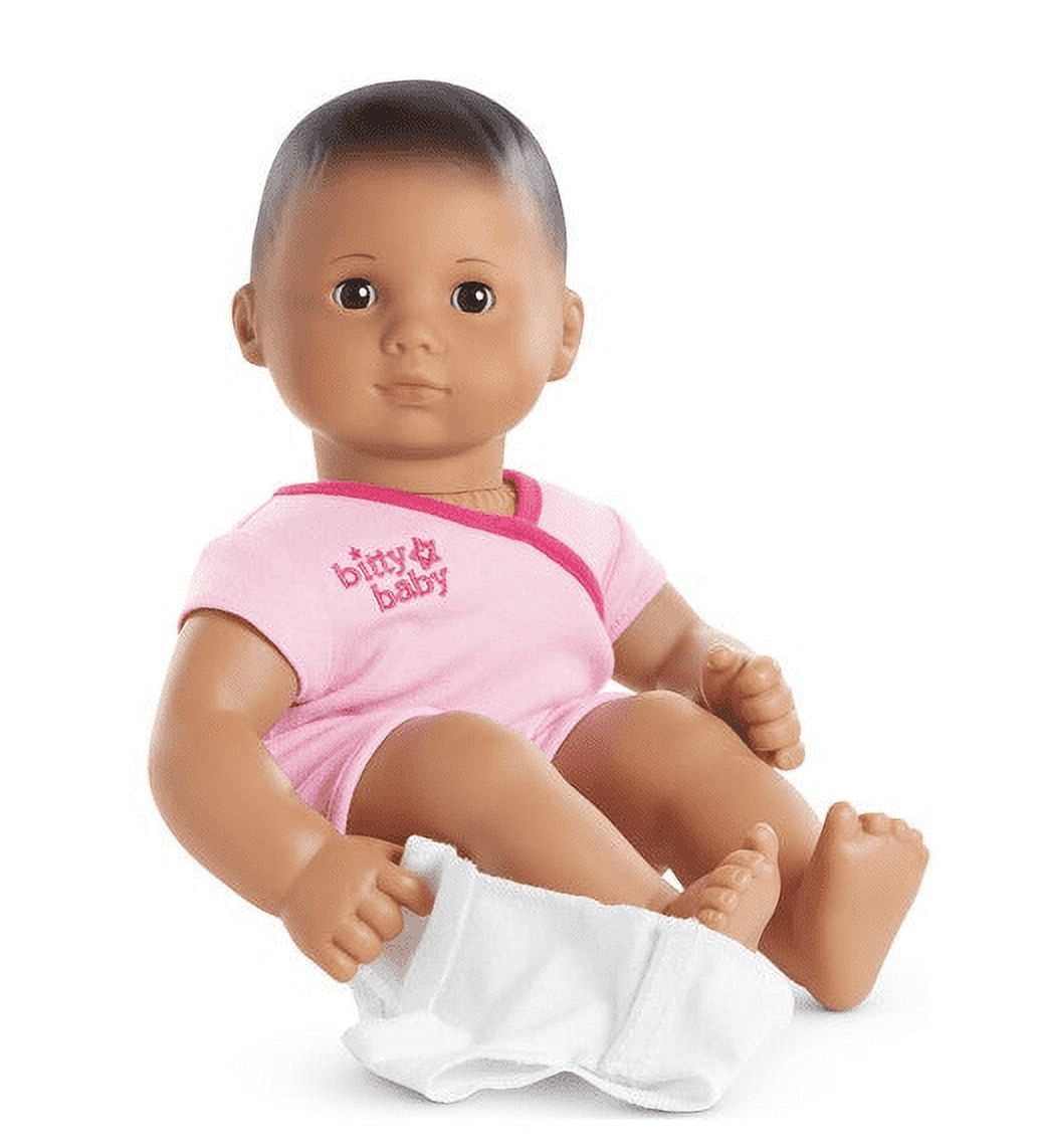 American Girl Bitty Baby Collectible Kids Doll, Cloth Pink, 15"