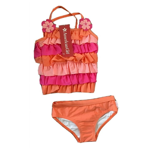 American Girl/Bitty Baby Sunny Sweet Swimsuit For Girls Size 4