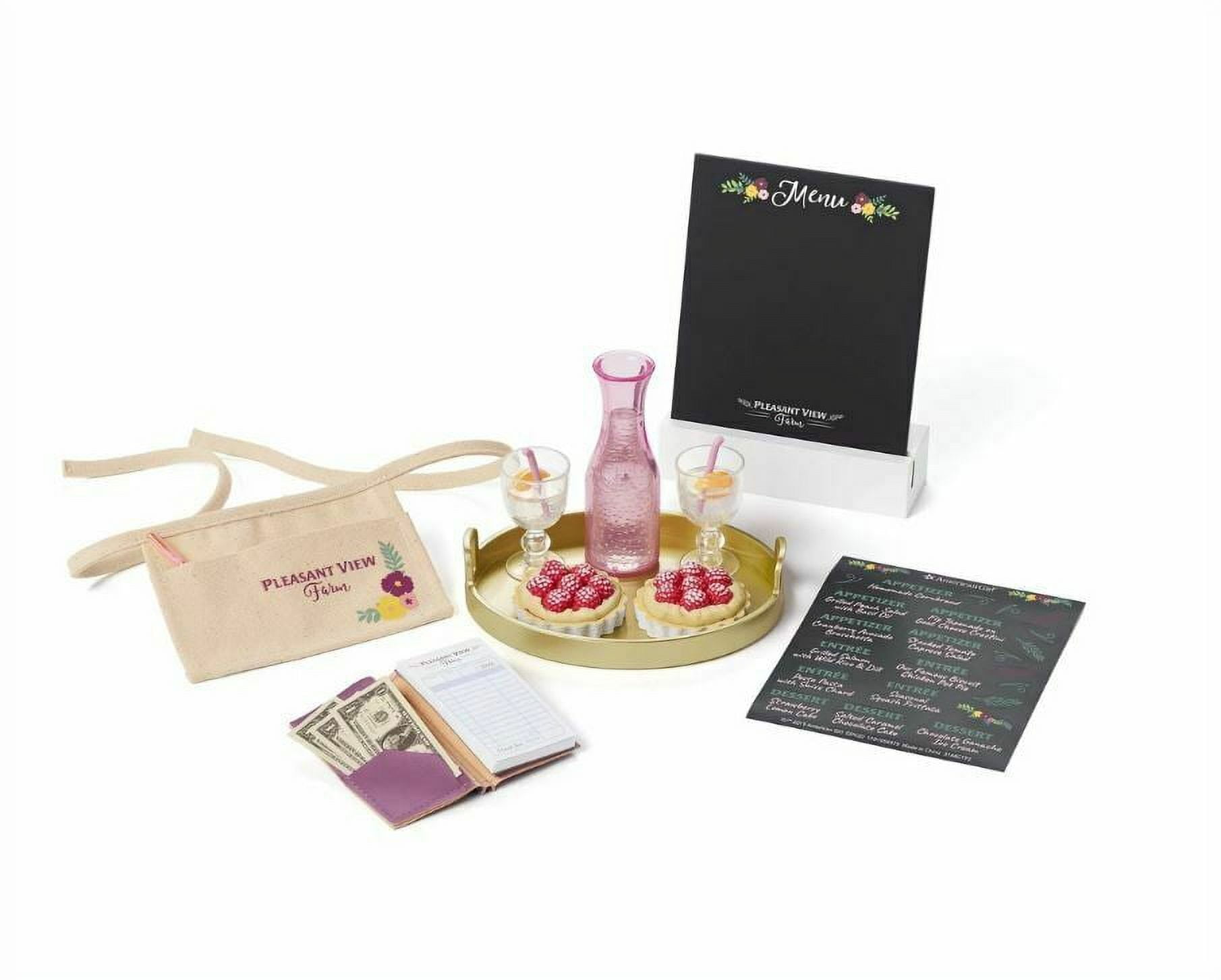 American Girl Blaire s Restaurant Accessories for 18 Dolls Walmart