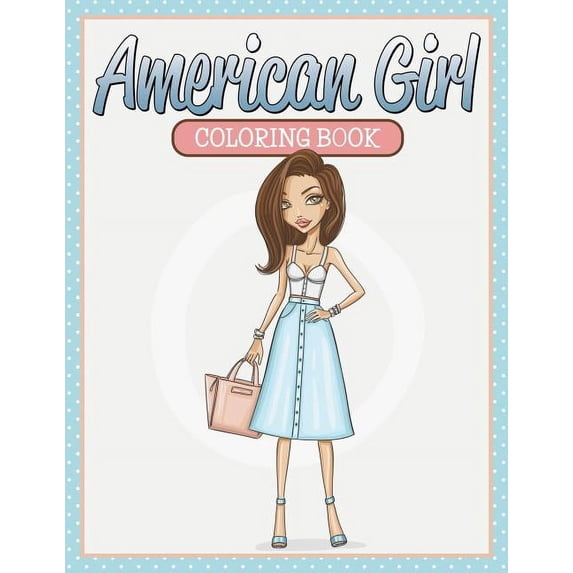 American Girl Coloring Book, (Paperback)