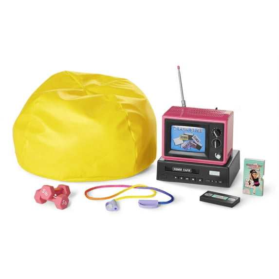 American Girl Courtney's TV and Fitness Accessories