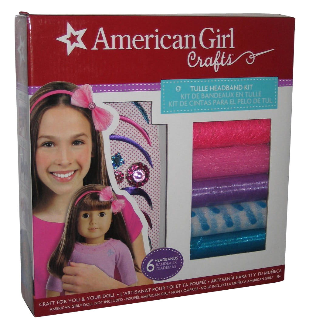 American Girl Crafts Tulle Headband Girls Toy Kit 