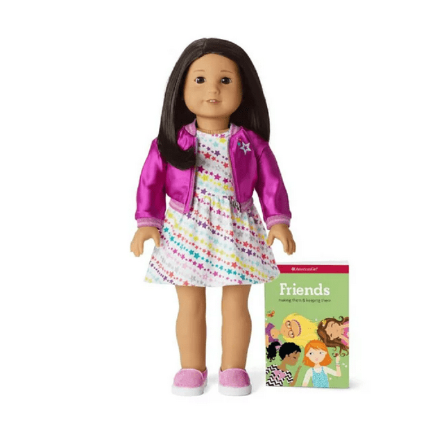 American Girl Doll #64 Black Hair Brown Eyes Truly Me 18